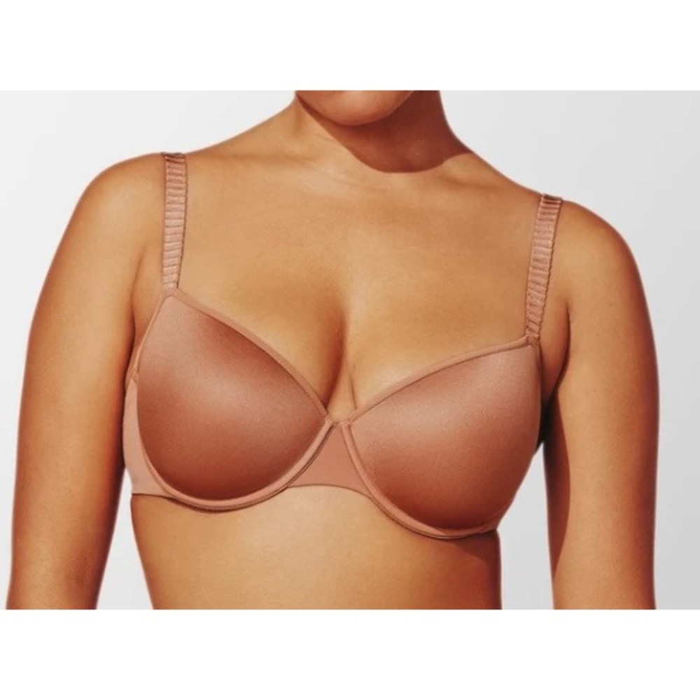 ThirdLove 24/7 Classic T-Shirt Bra Mocha 34C Memory Foam Underwire Bra